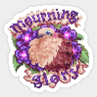 Mourning Glory Sticker